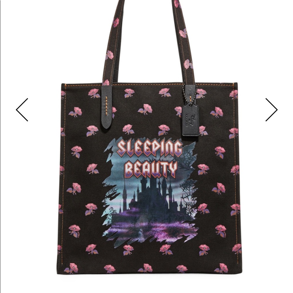 NWOT COACH X DISNEY SLEEPING BEAUTY TOTE